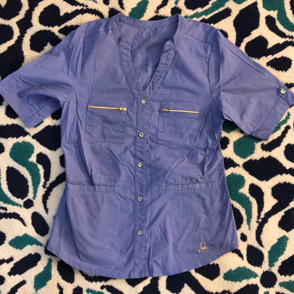 Jaanuu Button Down Top - image 2